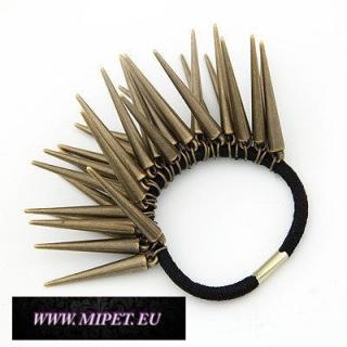 Vlasová gumička OW055a - ostňová